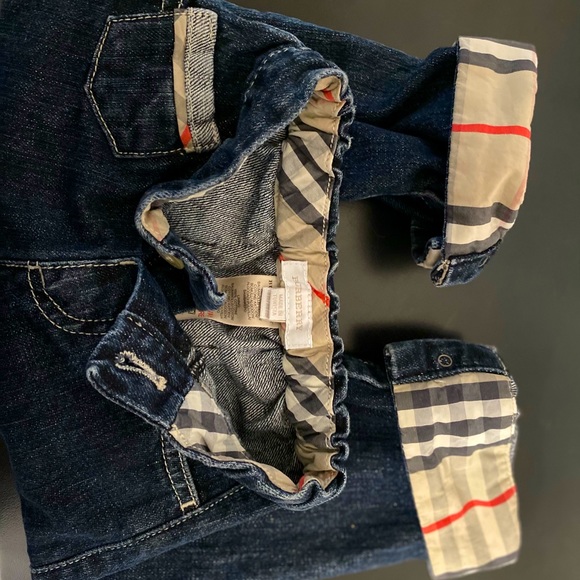Burberry Other - Burberry Baby Denim jeans Size 18 Months